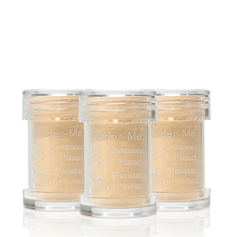 POWDER-ME SPF DRY SUNSCREEN TANNED 3 PACK